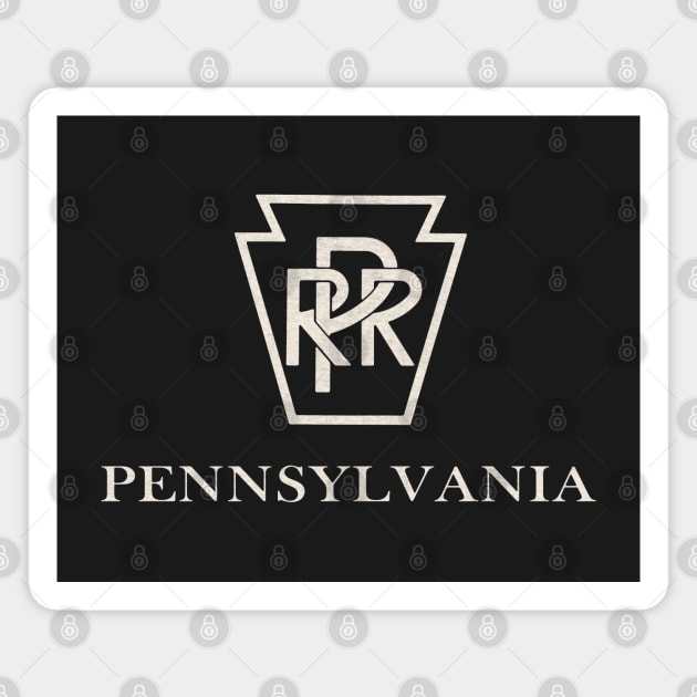 Pennsylvania Railroad Magnet by Turboglyde